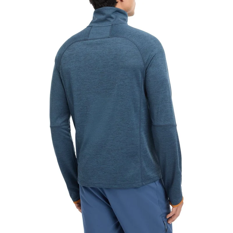 McKinley Herren Langarmshirt Tampo II melange navy