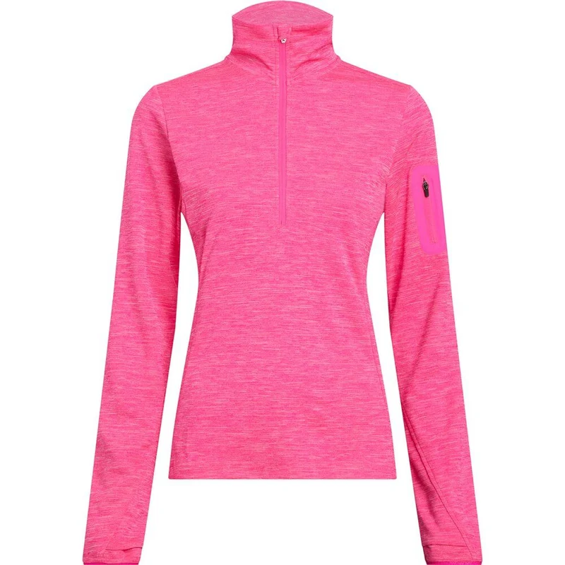 McKinley Damen Langarmshirt Tampo 913 melange pink
