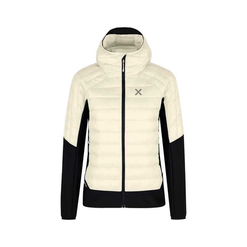 PEAK HYBRID HOODED JACKET WOM.
