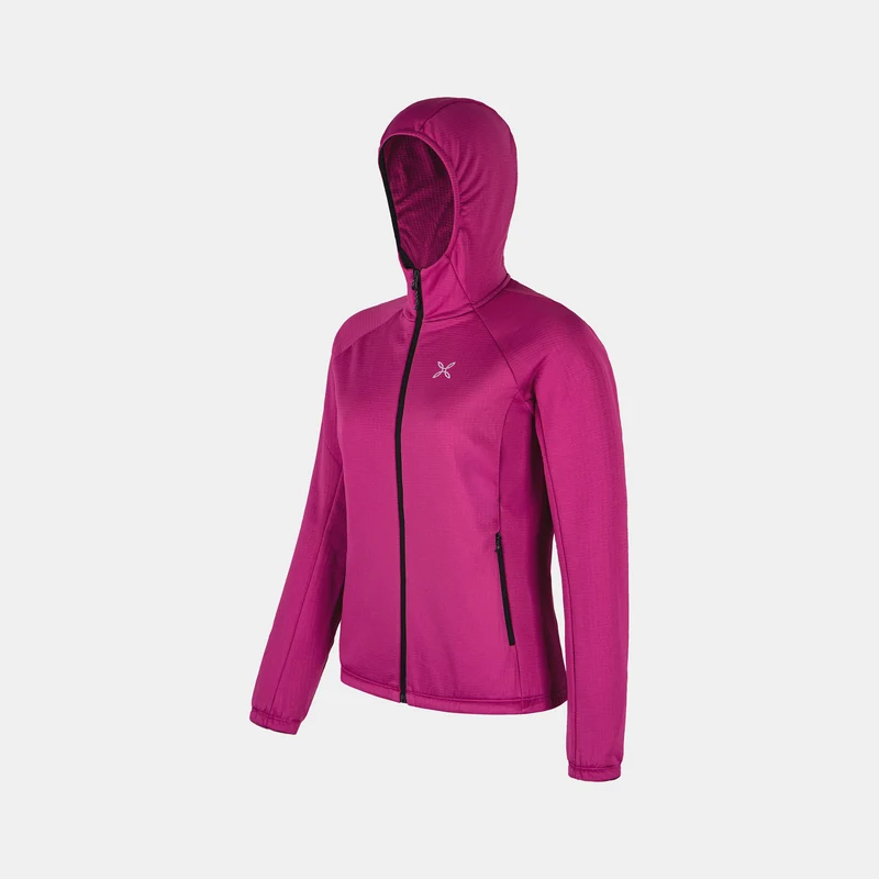 FADIS GRID HOODED MAGLIA WOMAN