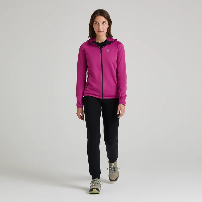 FADIS GRID HOODED MAGLIA WOMAN
