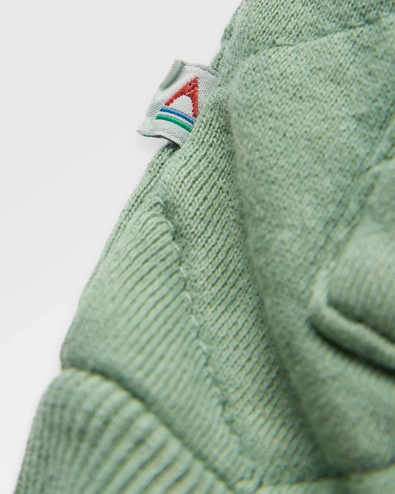 Clementine Recycled Quilted Popper Up Hoodie