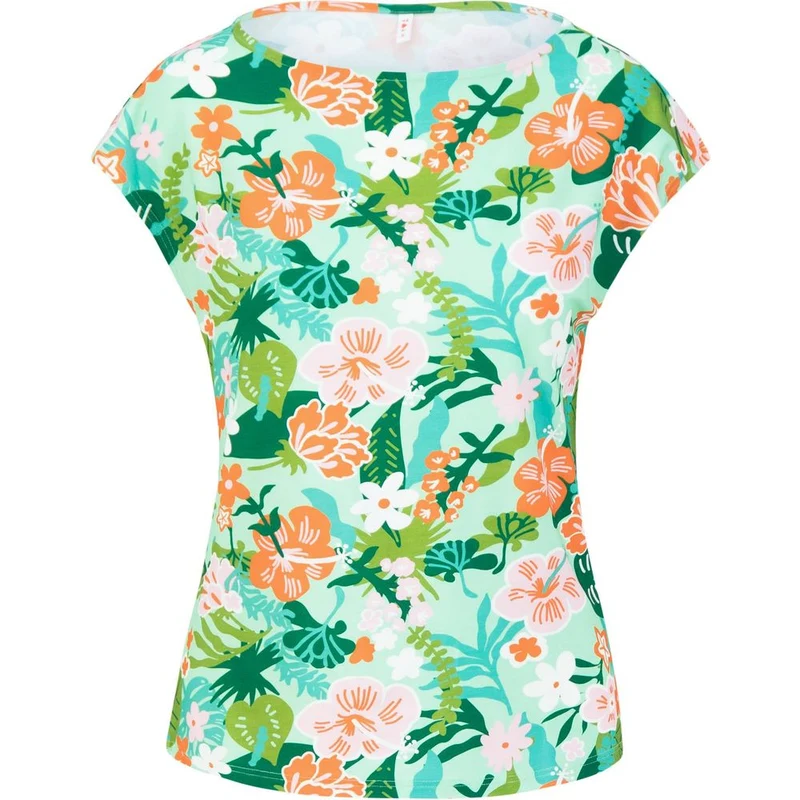 Blutsgeschwister Breezy Flowgirl Damen T-Shirt hibiscus feeling