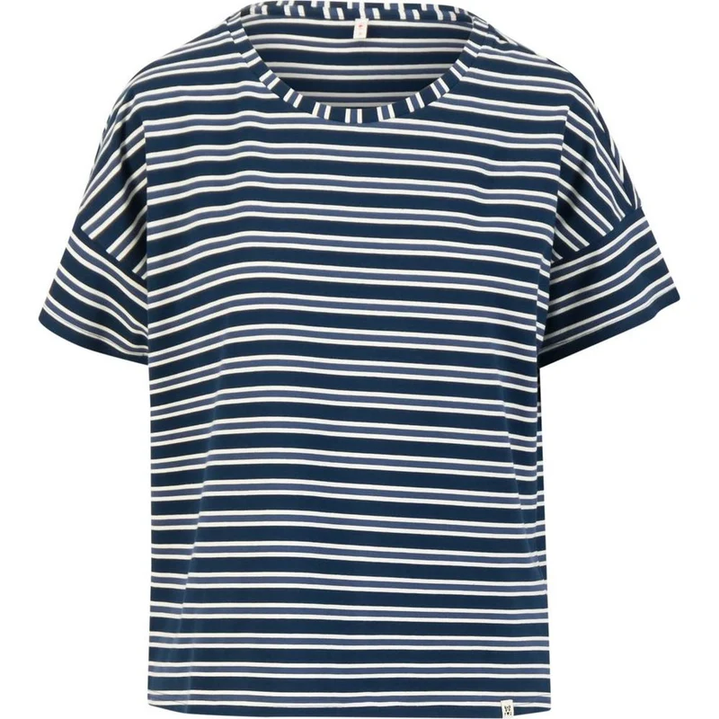 Blutsgeschwister The Generous One T-Shirt caravan stripes red