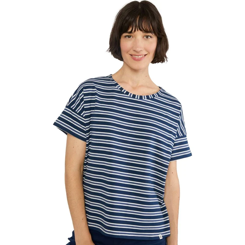 Blutsgeschwister The Generous One T-Shirt caravan stripes red