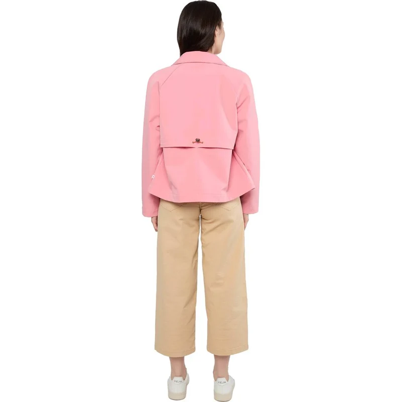 Blutsgeschwister Tiny Damen Trenchcoat lucky lips pink