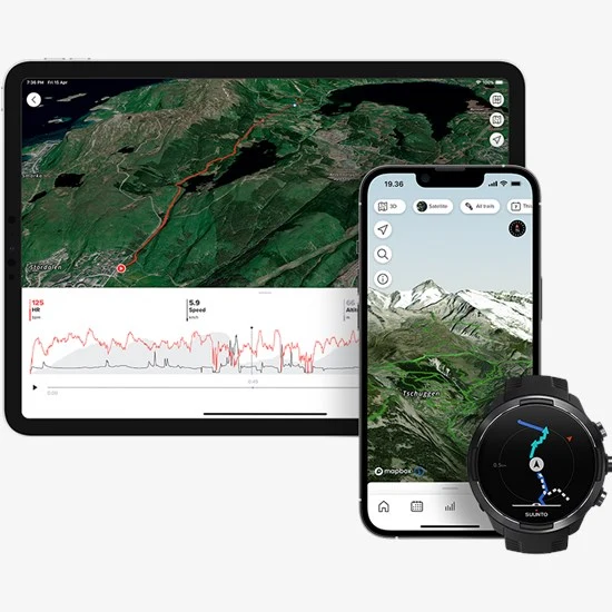 SUUNTO Suunto 9 Baro Black | Multisport GPS Uhr