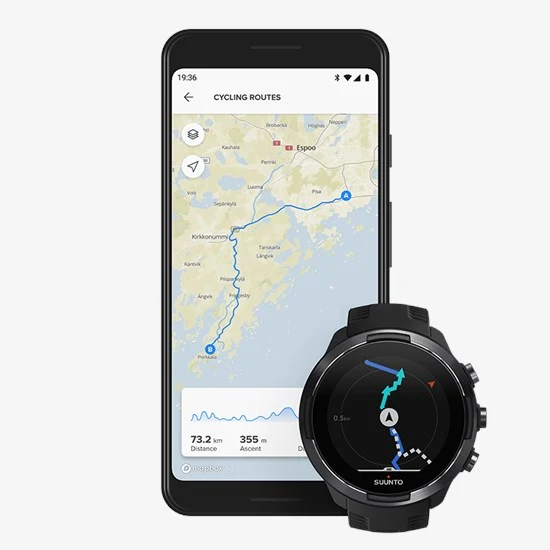 SUUNTO Suunto 9 Baro Black | Multisport GPS Uhr