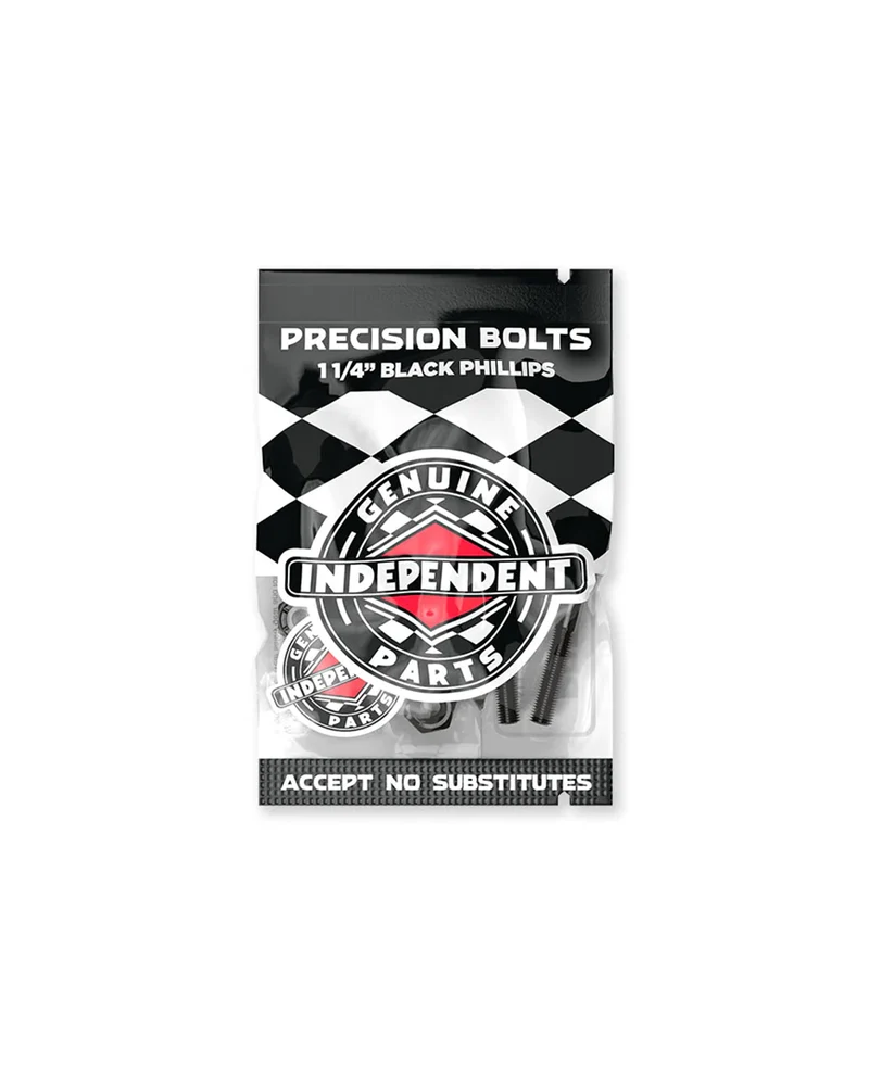 Independent Hardware 1-1/4" Phillips Black