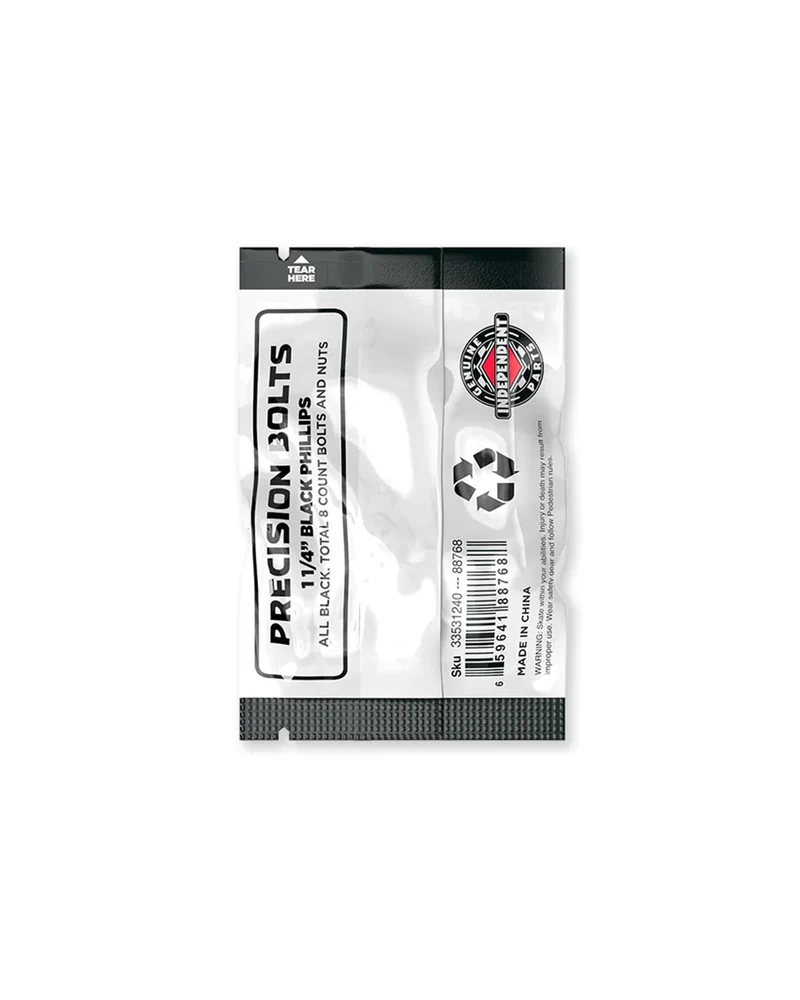 Independent Hardware 1-1/4" Phillips Black