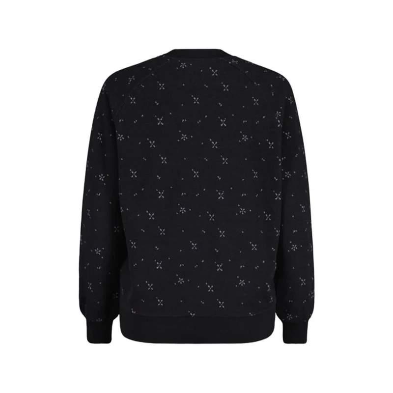 Maloja - PerdonigM. Sweatshirt Deep Black Leafflower