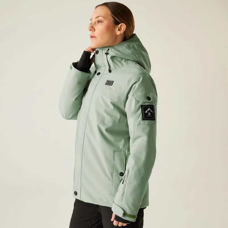 Dare2B Ski Life Jacke Damen Skijacke glaciergreen