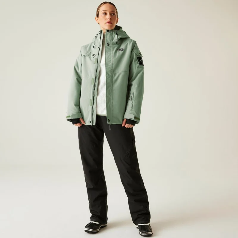 Dare2B Ski Life Jacke Damen Skijacke glaciergreen