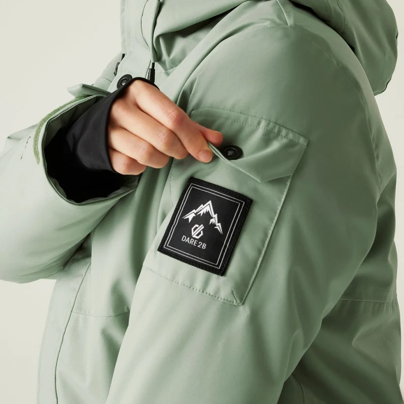 Dare2B Ski Life Jacke Damen Skijacke glaciergreen