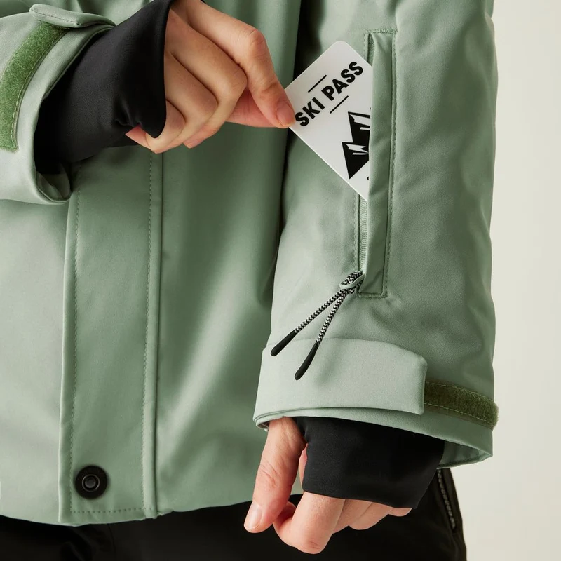 Dare2B Ski Life Jacke Damen Skijacke glaciergreen