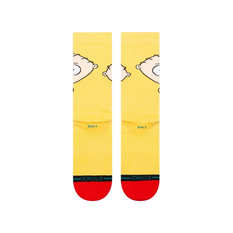 Stance Stewie Crew Sock Yellow