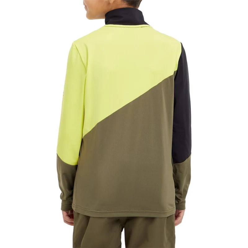 McKinley Kinder Funktionsshirt Ikay II 902 olive dark black