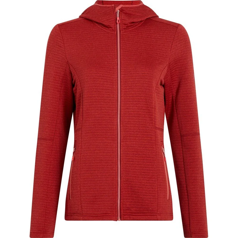 McKinley Damen Unterjacke Aami melange red dark