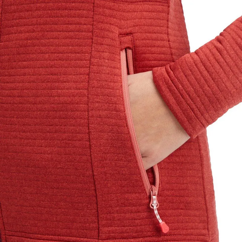 McKinley Damen Unterjacke Aami melange red dark
