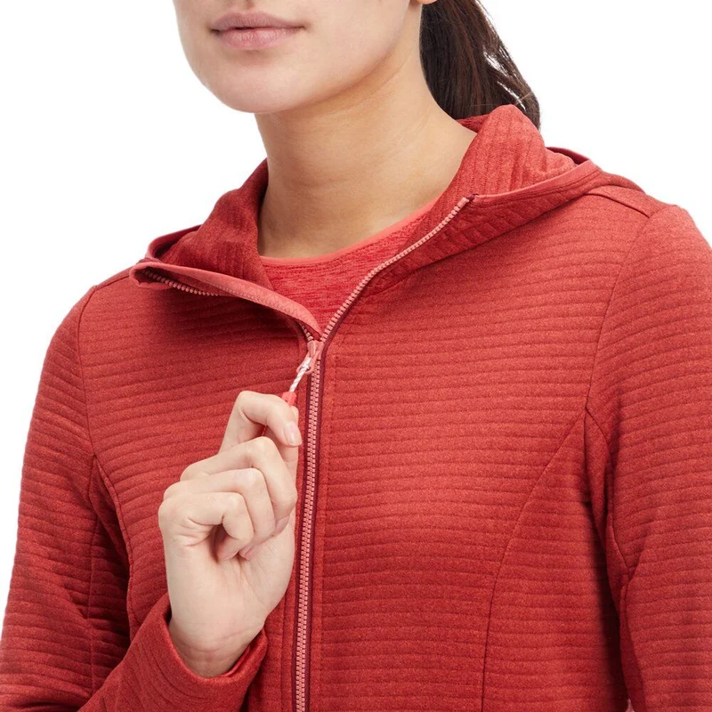 McKinley Damen Unterjacke Aami melange red dark