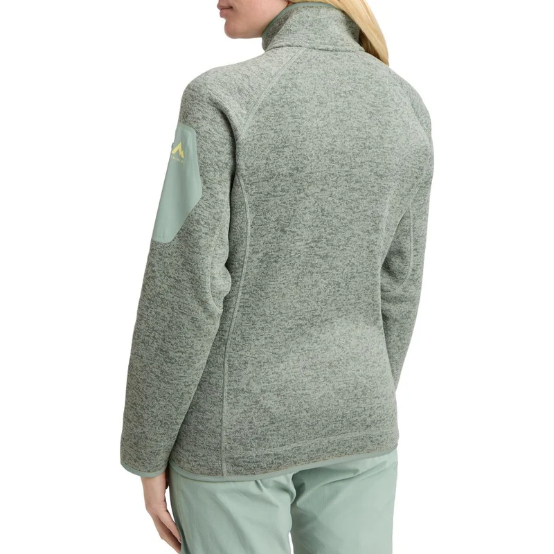 McKinley Damen Fleecejacke Skeena melange green smoke