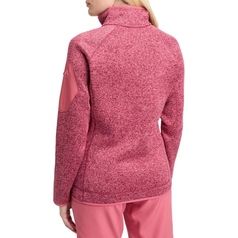 McKinley Damen Fleecejacke Skeena melange red