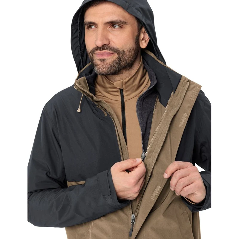 Vaude ME Rosemoor 3in1 Herren Jacke black oat