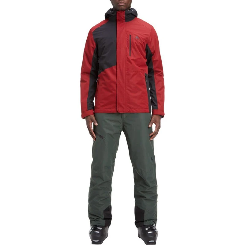 McKinley Herren Doppeljacke Dano 3:1 red dark black night
