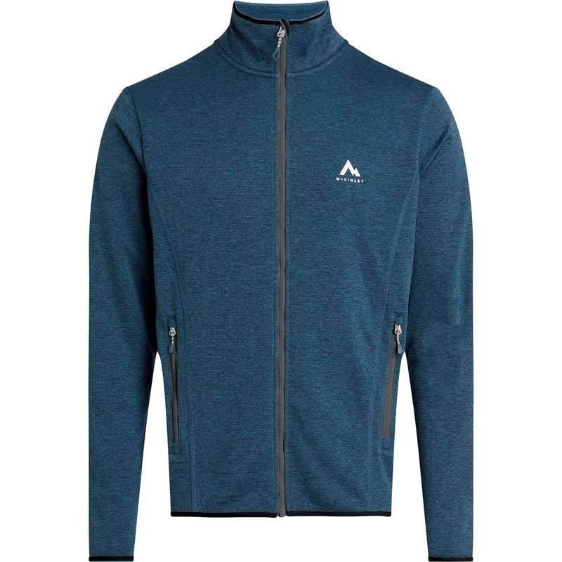 McKinley Roto IV Herren Fleecejacke melange navy