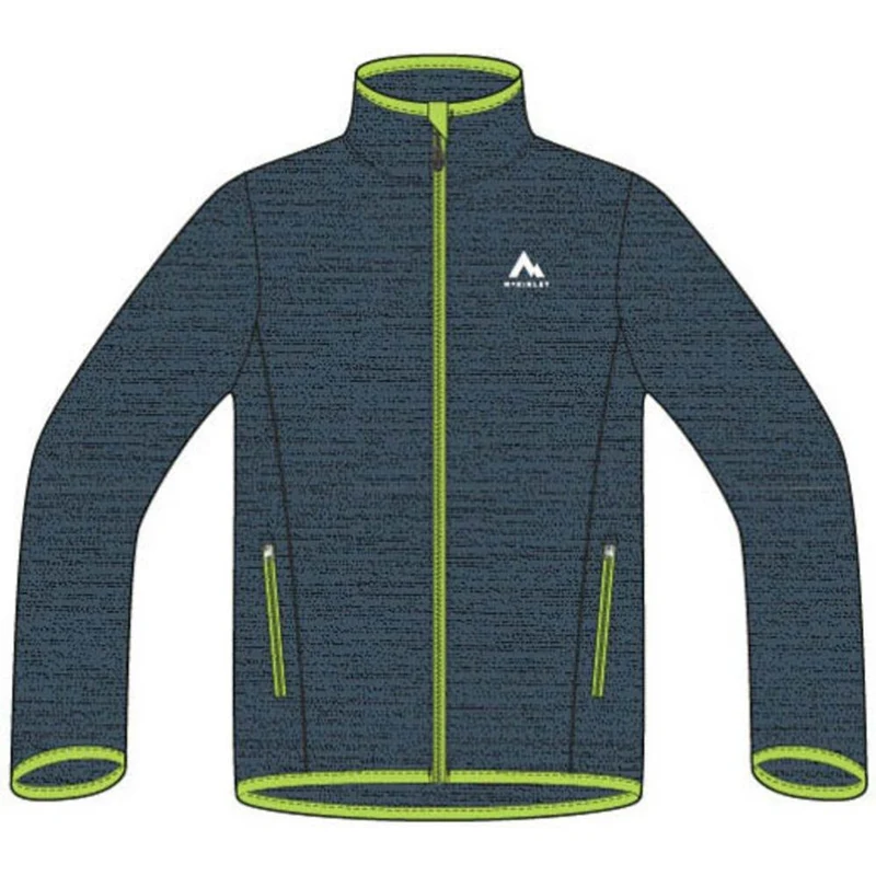 McKinley Roto IV Herren Fleecejacke melange navy