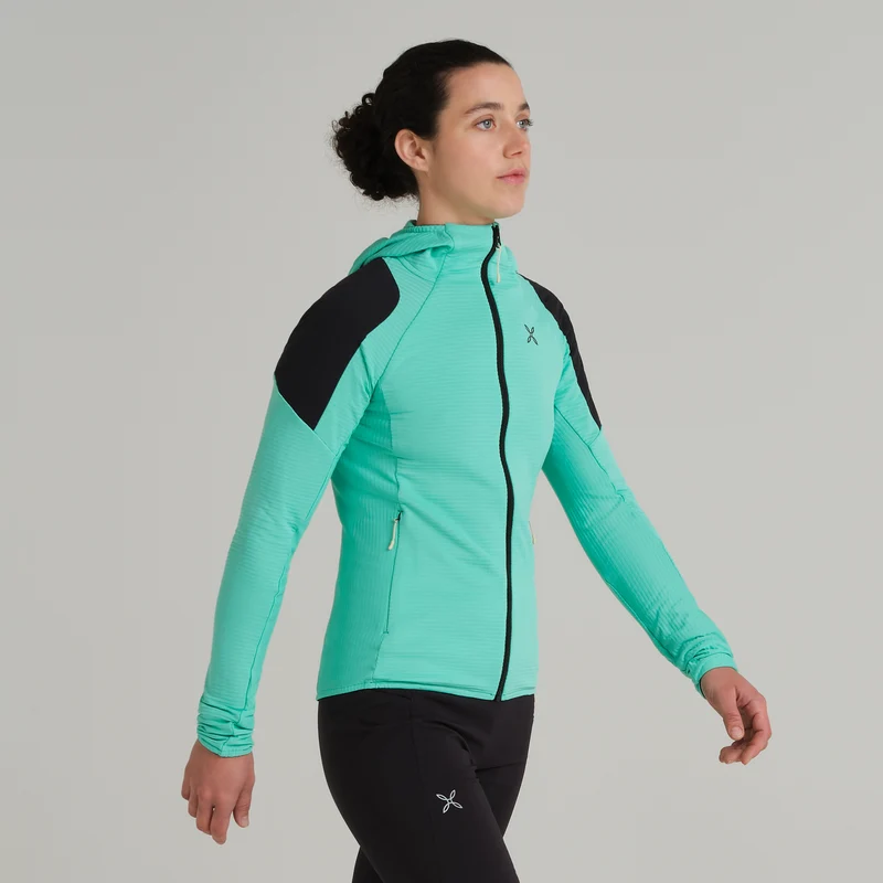 ACTION HOODED MAGLIA WOMAN