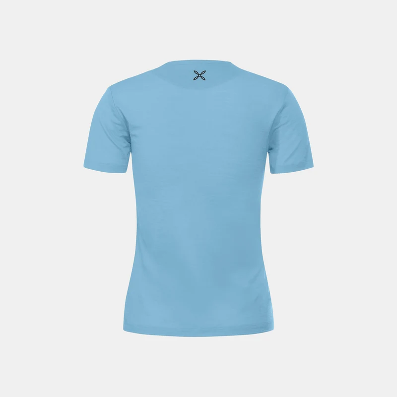 LOGO MERINO T-SHIRT WOMAN