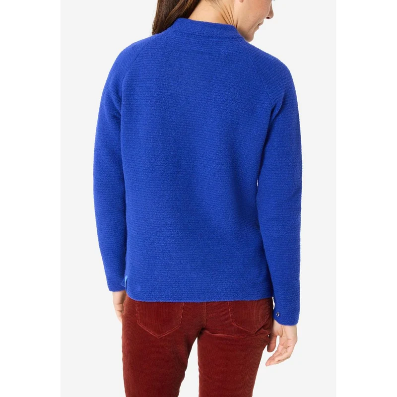 Timezone Damen Sporty Raglan Pullover Queens Blue