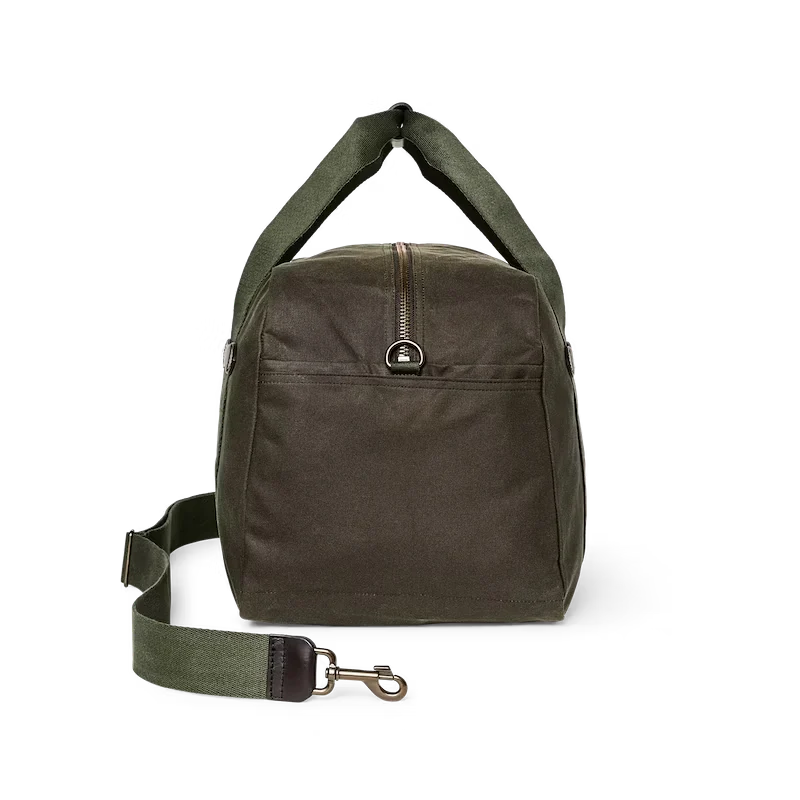 Filson Tin Cloth Medium Duffel Bag Otter Green