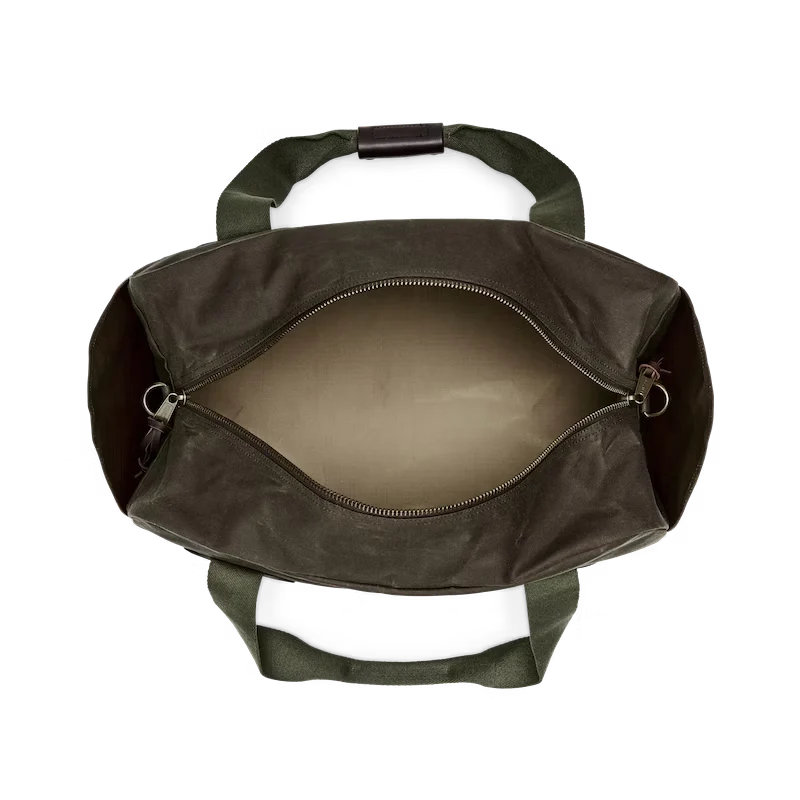 Filson Tin Cloth Medium Duffel Bag Otter Green