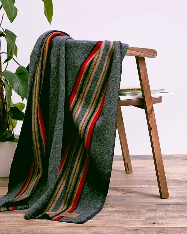 Pendleton Yakima Camp Throw Green Heather