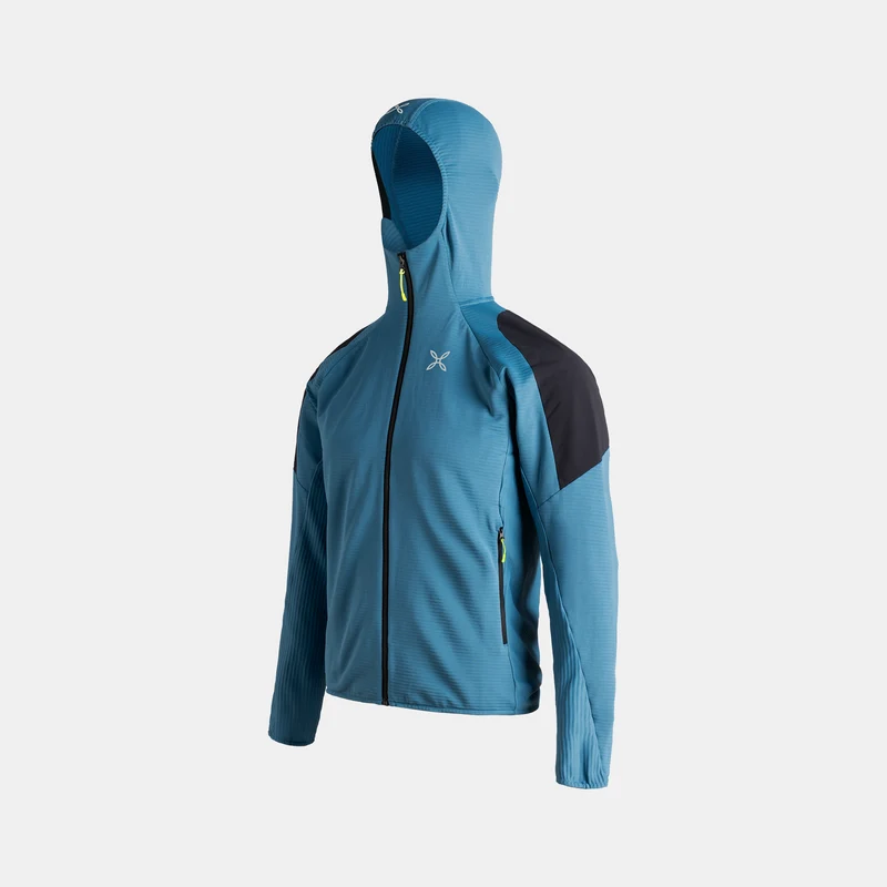 ACTION HOODED MAGLIA