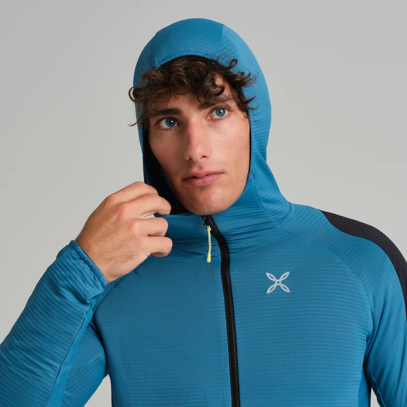 ACTION HOODED MAGLIA