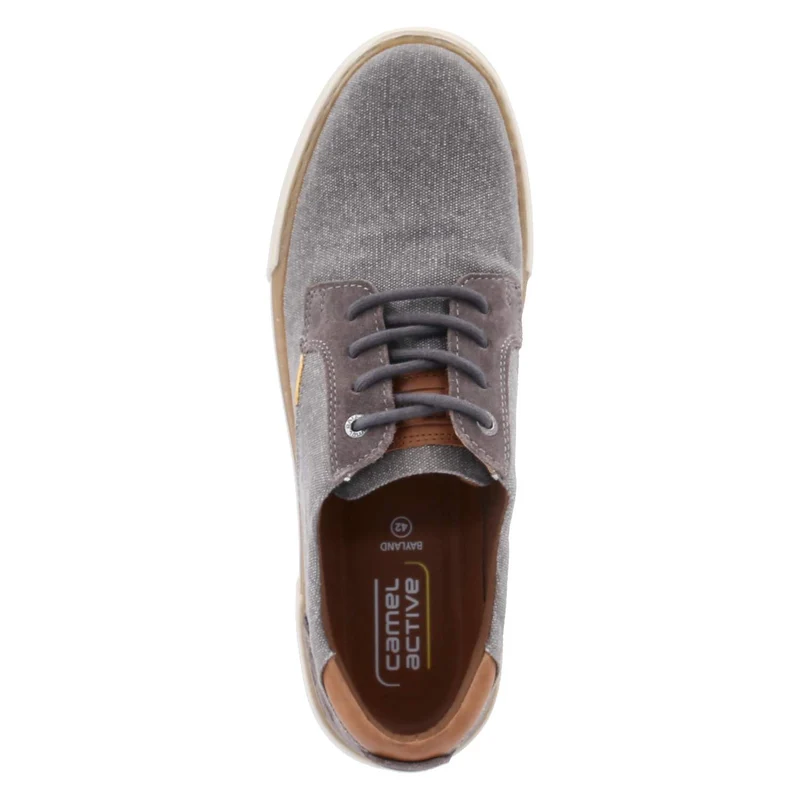 Halbschuhe Grau