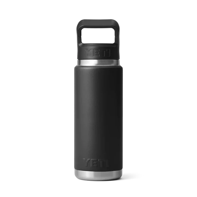 Yeti Rambler 26 oz Tumbler Straw Lid Black