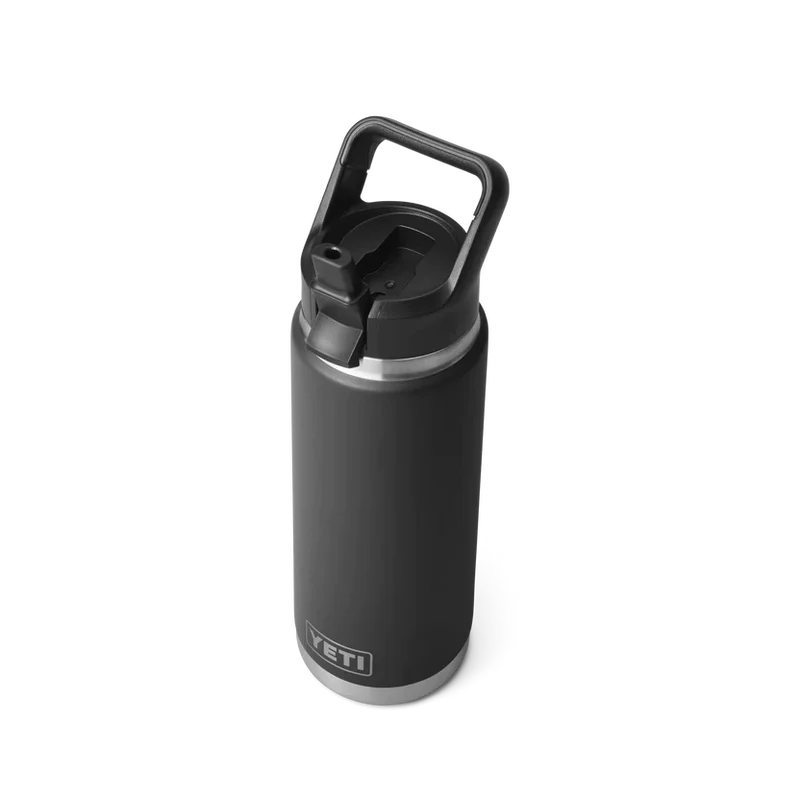Yeti Rambler 26 oz Tumbler Straw Lid Black