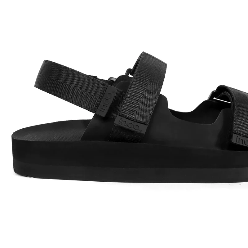 Indosole Adventurer Sneaker Soles ESSNTLS Black
