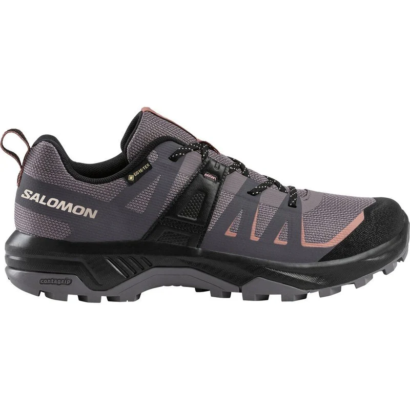 Salomon Shoes Extend GTX W Damen Wanderschuh excalibur black burlwood