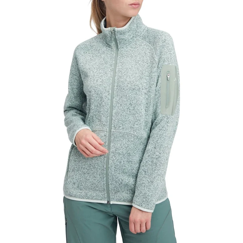 McKinley Damen Fleecejacke Skeena melange mint light