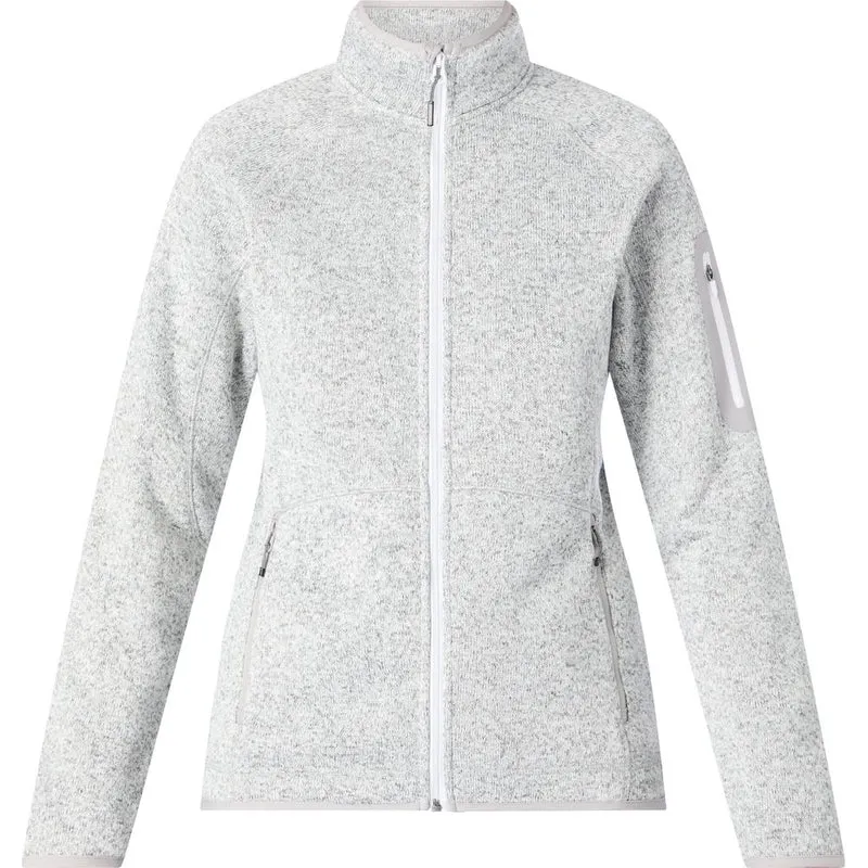 McKinley Damen Fleecejacke Skeena melange white