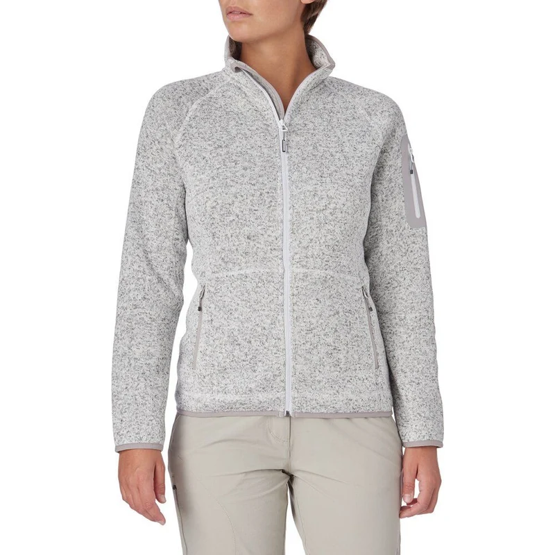 McKinley Damen Fleecejacke Skeena melange white