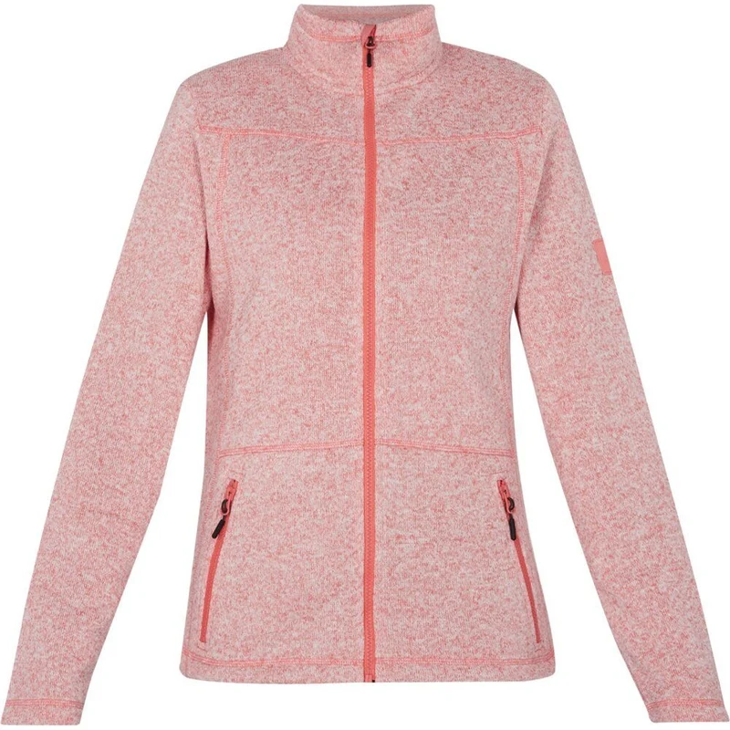 McKinley Daman Fleecejacke Rubin III mélange red light