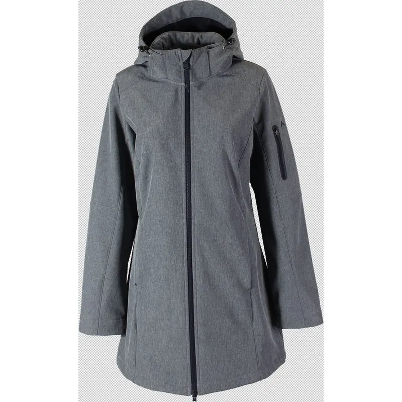 McKinley Damen Softshellmantel Kadino Long night sky mélange