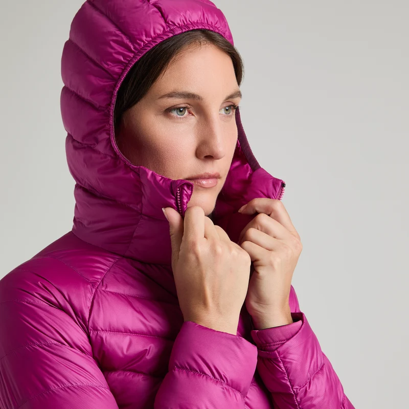 BREEZE HOODED DUVET JACKET WOM