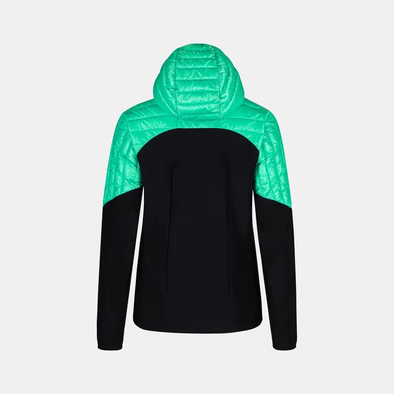 PEAK HYBRID HOODED JACKET WOM.